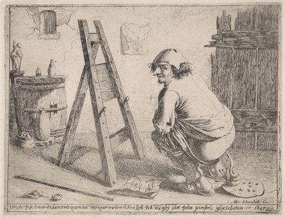De schijtende kunstenaar door Aert van Waes