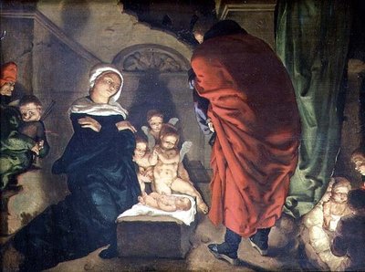Geboorte door Aertgen Claesz van Leyden