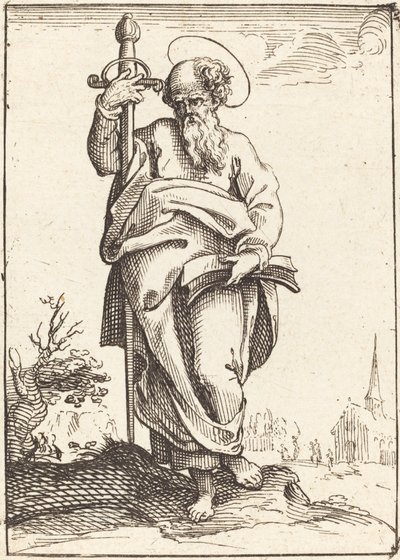 Sint Paulus door After Jacques Callot