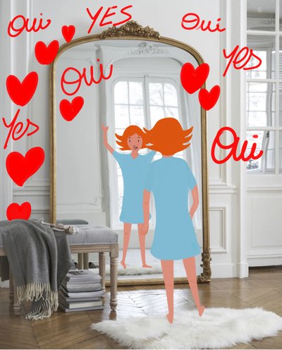 YES OUI, 2023 door Agnes Girardon