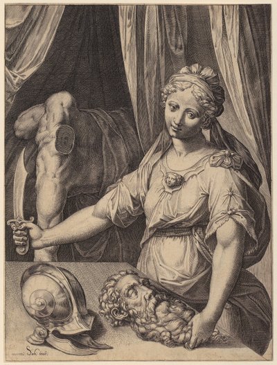  door Agostino Carracci