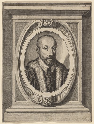 Pietro Antonio Tolentino door Agostino Carracci