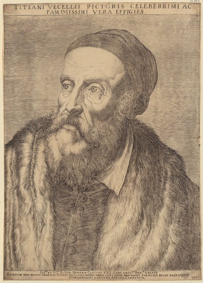  door Agostino Carracci