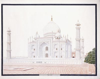 De Taj door Agra School