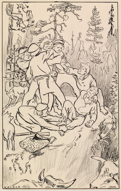  door Akseli Gallen-Kallela