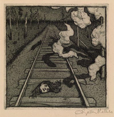 Zonder titel door Akseli Gallen-Kallela