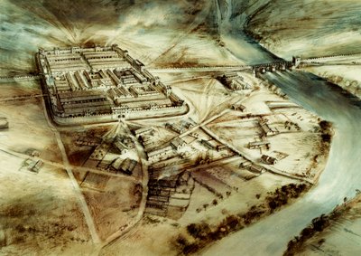 Romeins Fort van Chester door Alan Ernest Sorrell