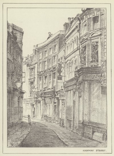 Hanway Street door Alan Stapleton