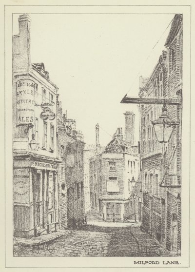 Milford Lane door Alan Stapleton