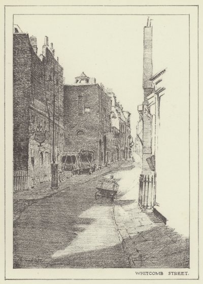 Whitcomb Street door Alan Stapleton