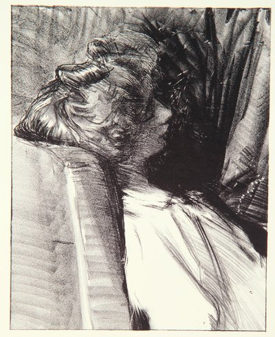 Luiheid, c.1904 door Albert de Belleroche