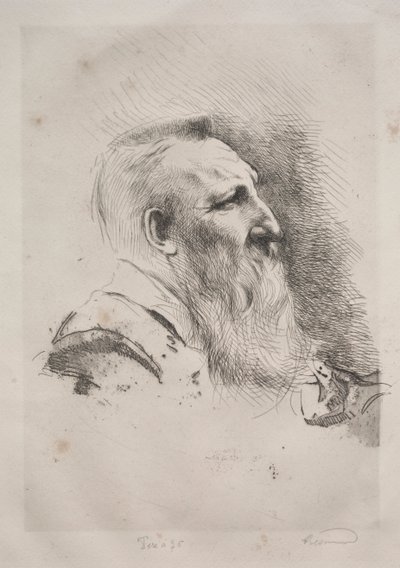 Auguste Rodin door Albert Besnard