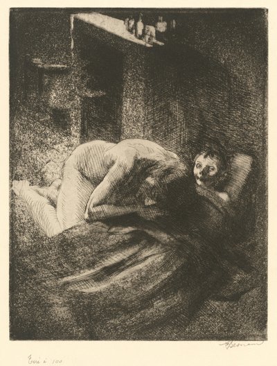 Ellende door Albert Besnard