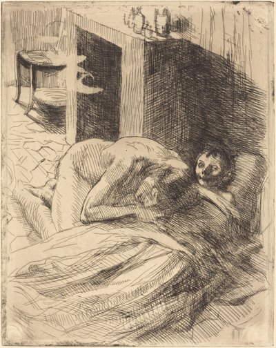Ellende door Albert Besnard