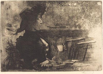 De Theekop door Albert Besnard