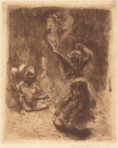 De danseres van Tanjore door Albert Besnard