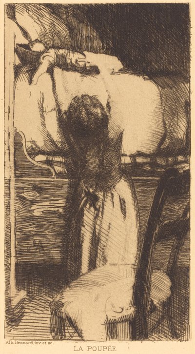 De Pop door Albert Besnard