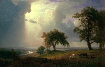  door Albert Bierstadt