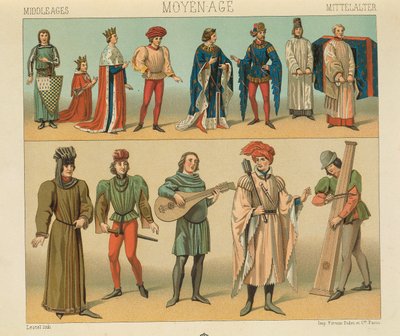 Le Costume Historique door Auguste Racinet, Volume IV door Albert Charles August Racinet