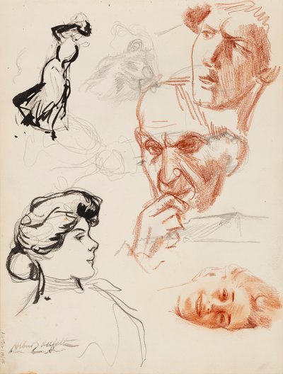 Ontwerpen van personeel door Albert Edelfelt