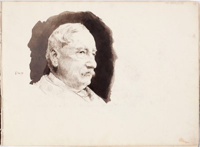 Zonder titel door Albert Edelfelt