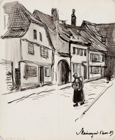 Zonder titel door Albert Edelfelt