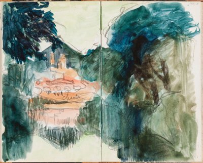 Zonder titel door Albert Edelfelt