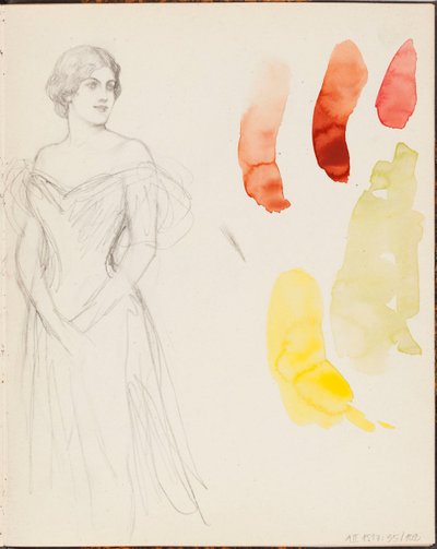 Zonder titel door Albert Edelfelt