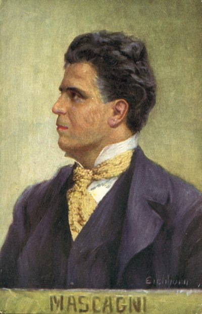 Pietro Mascagni door Albert Eichhorn