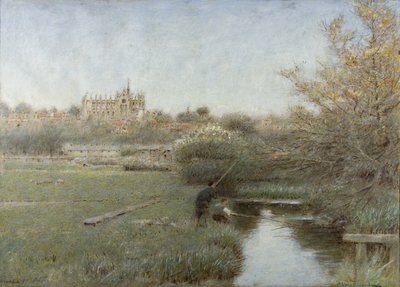 Arundel door Albert Goodwin