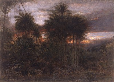 De Jungle, Waarin alle dieren van het bos bewegen door Albert Goodwin