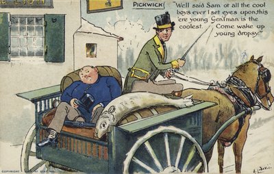 Pickwick Papers door Albert Jnr. Ludovici