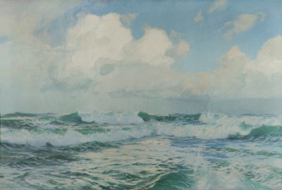 Een Lied van de Zee door Albert Julius Olsson