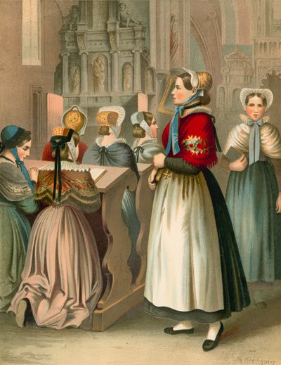 Duitse kleding, Hannover, Osnabrück door Albert Kretschmer
