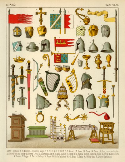Gemengde artikelen 1200-1300 door Albert Kretschmer