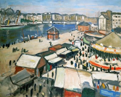 Kermis door Albert Marquet