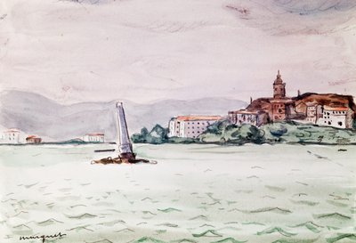 Fontarabie door Albert Marquet