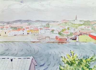 Grimstad, Noorwegen door Albert Marquet