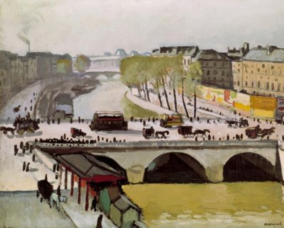 Pont Saint-Michel door Albert Marquet