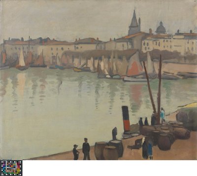 De haven van La Rochelle door Albert Marquet