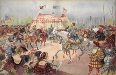 Veld van het Gouden Laken, illustratie uit 