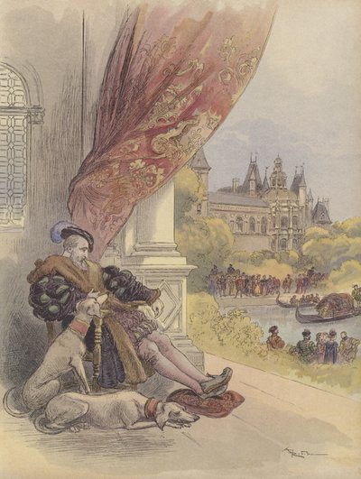 De laatste dagen van Frans I door Albert Robida