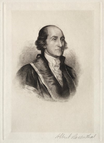 John Jay, 1887 door Albert Rosenthal