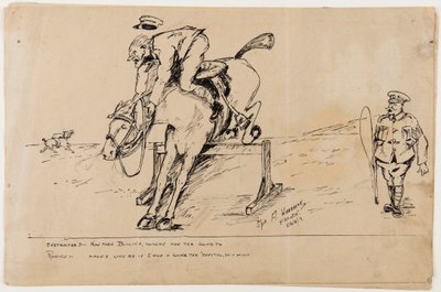 WWI cartoon, 22 september 1917 door Albert Warbrick