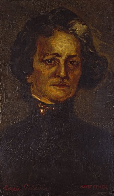 Eusapia Palladino door Albert von Keller