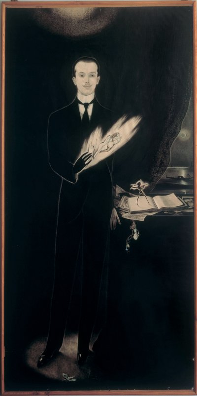 Zelfportret door Alberto Martini