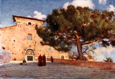 De trappen van Ara Coeli door Alberto Pisa
