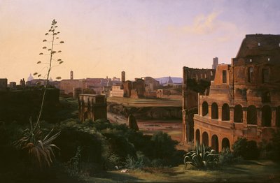 Uitzicht op het Colosseum in Rome door Albijn Van den Abeele