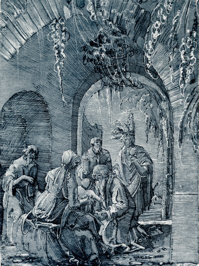 Aanbidding der wijzen door Albrecht Altdorfer