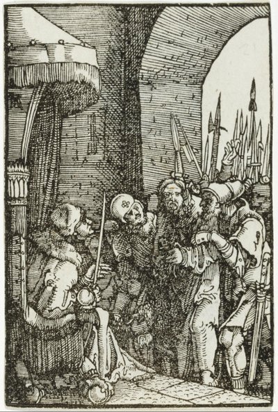 Christus voor Pilatus door Albrecht Altdorfer